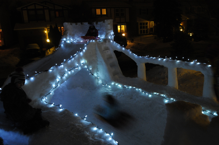 Junkyard Symphony's Super Snow Slide